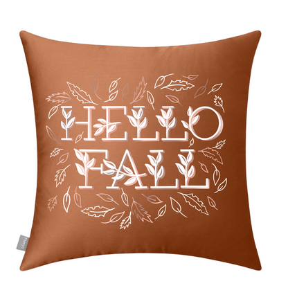 Hello Fall Pillow - Winks Design Studio,LLC