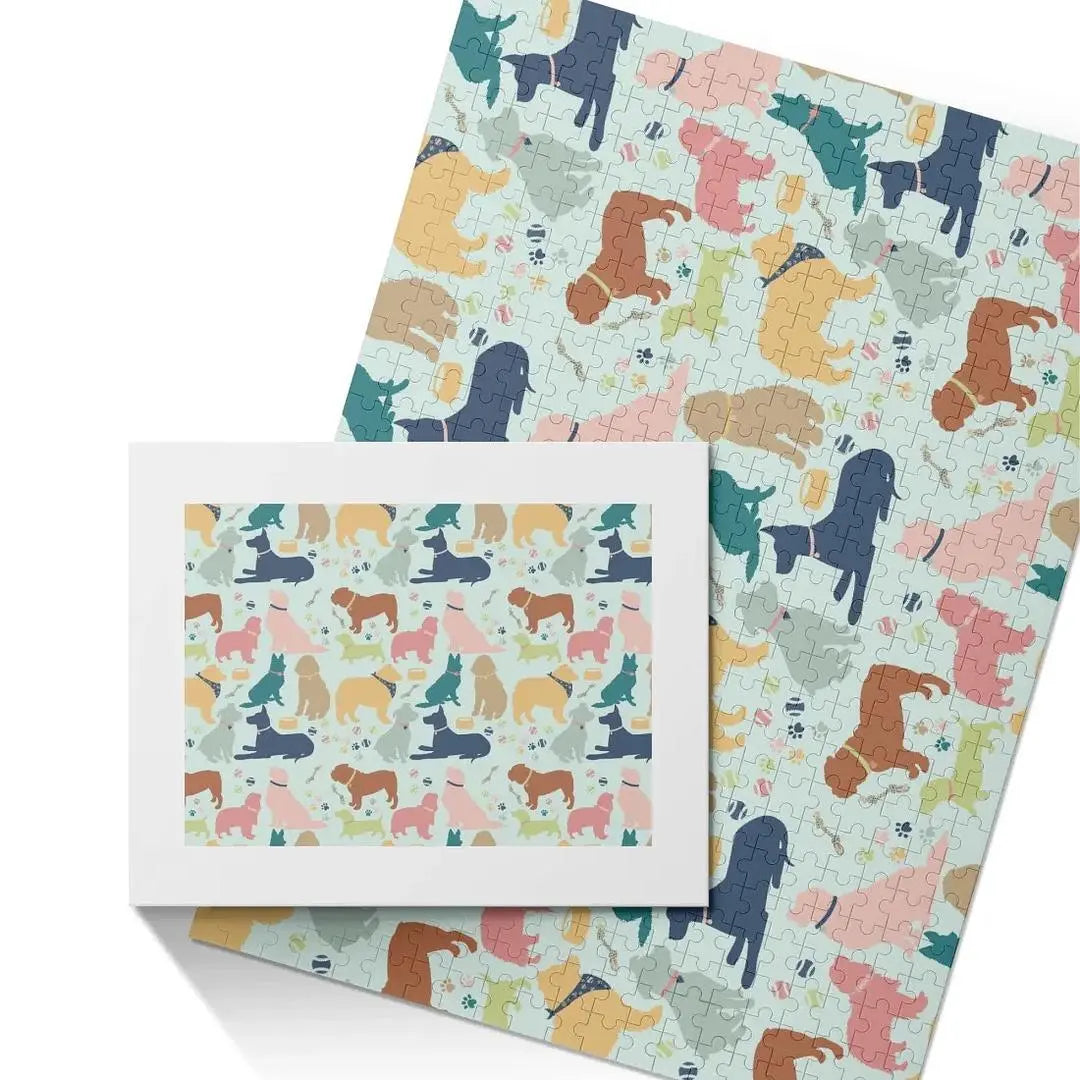 Dog breed picture jigsaw puzzle by Winks Design Studio, LLC featuring a detailed image of a specific dog breed on the puzzle surface.