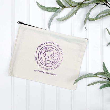 Avian Exotic Wristlet Cosmetic Bag - Winks Design Studio,LLC