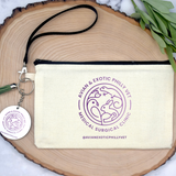 Bolsa cosmética de pulsera exótica aviar