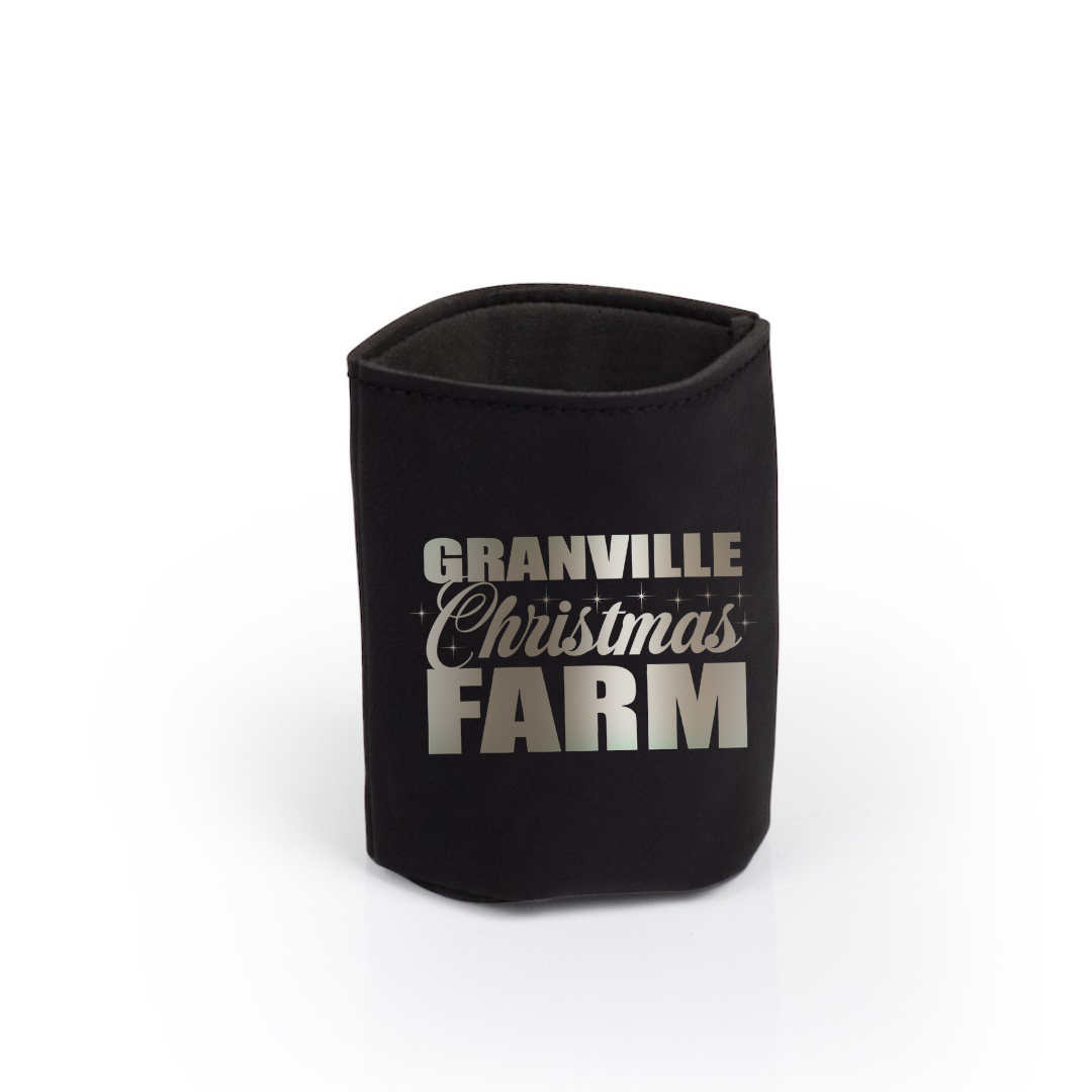 Granville Christmas Farm Drink Koozie - Winks Design Studio,LLC