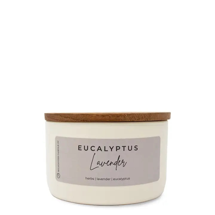 Milkhouse Candle Eucalyptus Lavender | 10 oz Statement Candle - Winks Design Studio,LLC