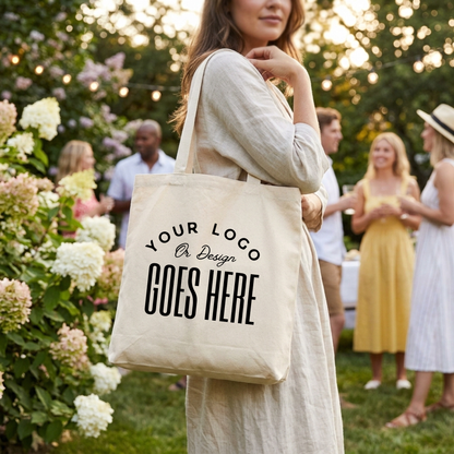 Custom Liberty Bags Branson Bargain Canvas Tote