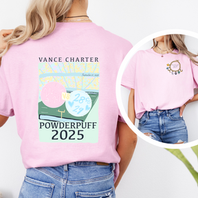 Vance Charter School Powderpuff T-shirt - Winks Design Studio,LLC