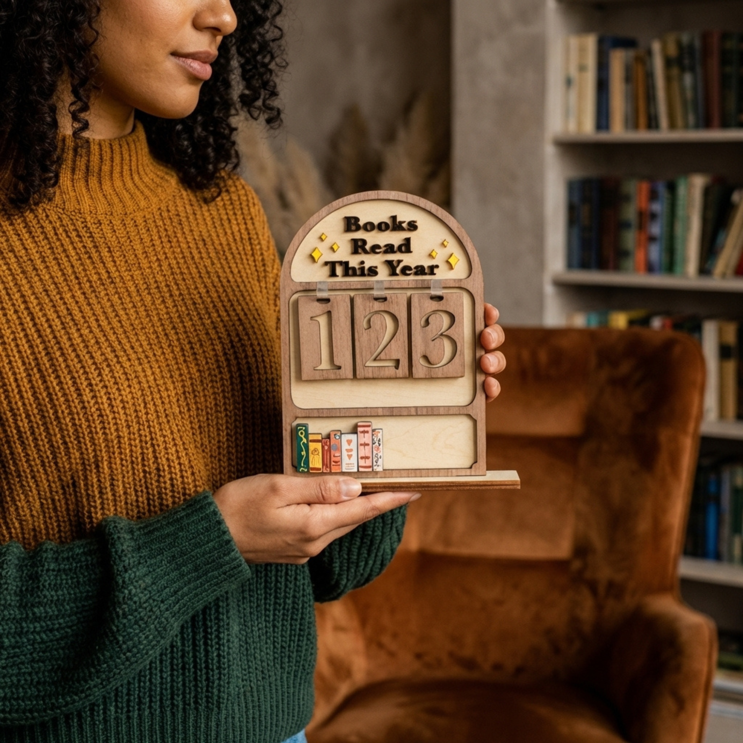 DIY Book Counter Workshop Kit - Winks Design Studio,LLC