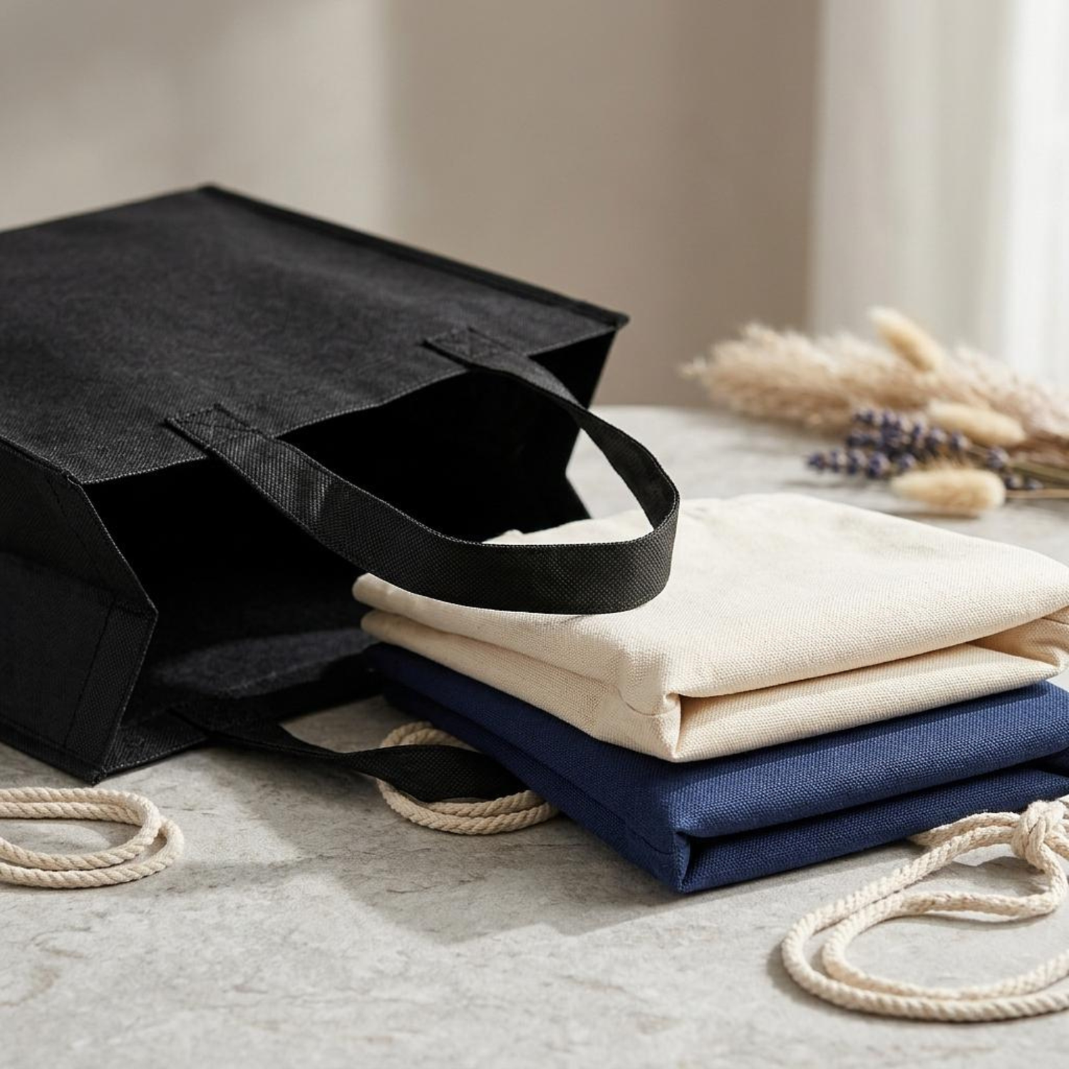 Custom Port Authority Cotton Canvas Over-the-Shoulder Tote