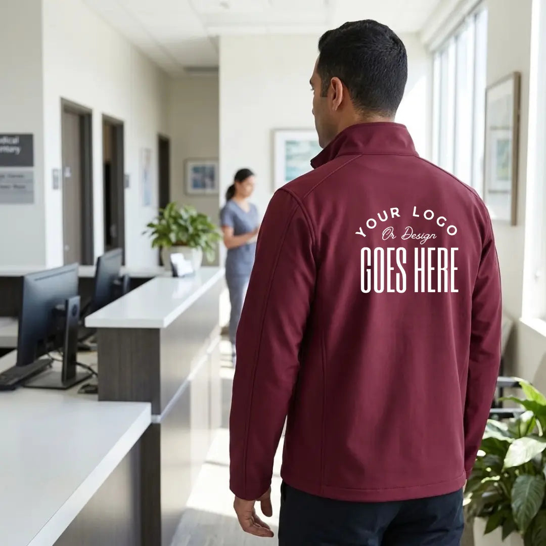Port Authority Core Soft Shell Jacket | Custom Unisex Zip-Up Jacket Winks Design Studio,LLC