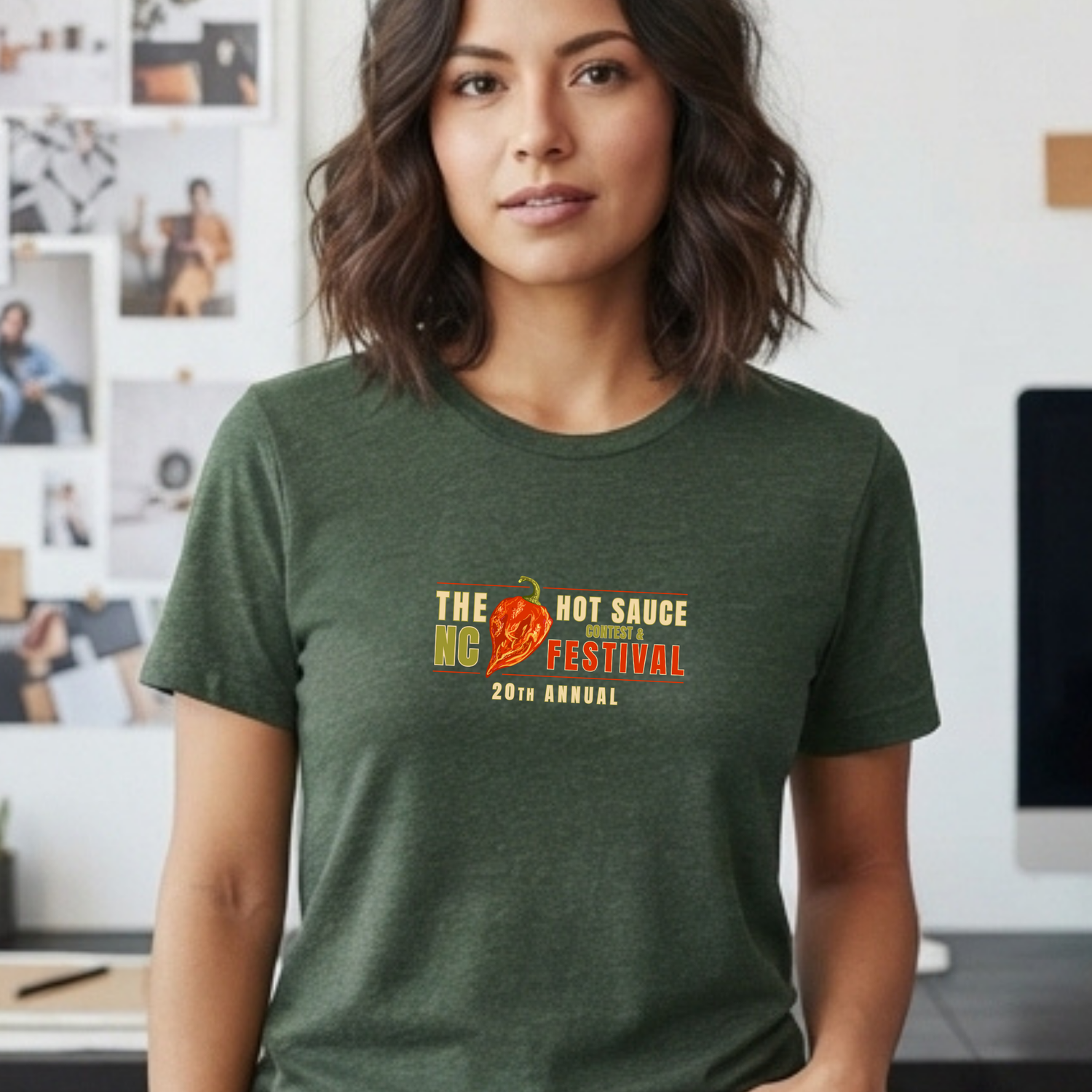 NC Hot Sauce Festival History T-Shirt