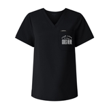 Custom Jaanuu Women's Scrub Top | Rhena V-Neck Medical Uniform - Winks Design Studio,LLC