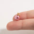18K Gold Pink Pearl Charm - Winks Design Studio,LLC
