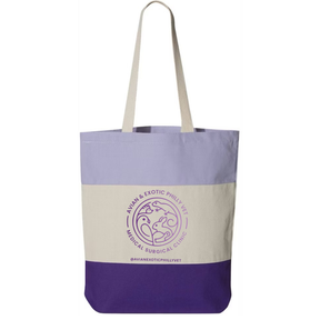 Avian Exotic Tri-Color Tote - Winks Design Studio,LLC