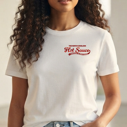 NC Hot Sauce Festival Retro Character T-shirt