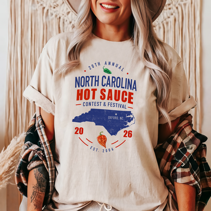NC Hot Sauce Festival Carolina Classic T-Shirt