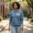 Custom Comfort Colors Lightweight Cotton Crewneck Sweatshirt Winks Design Studio,LLC
