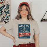 Meet Me on Main T-Shirt - Winks Design Studio,LLC