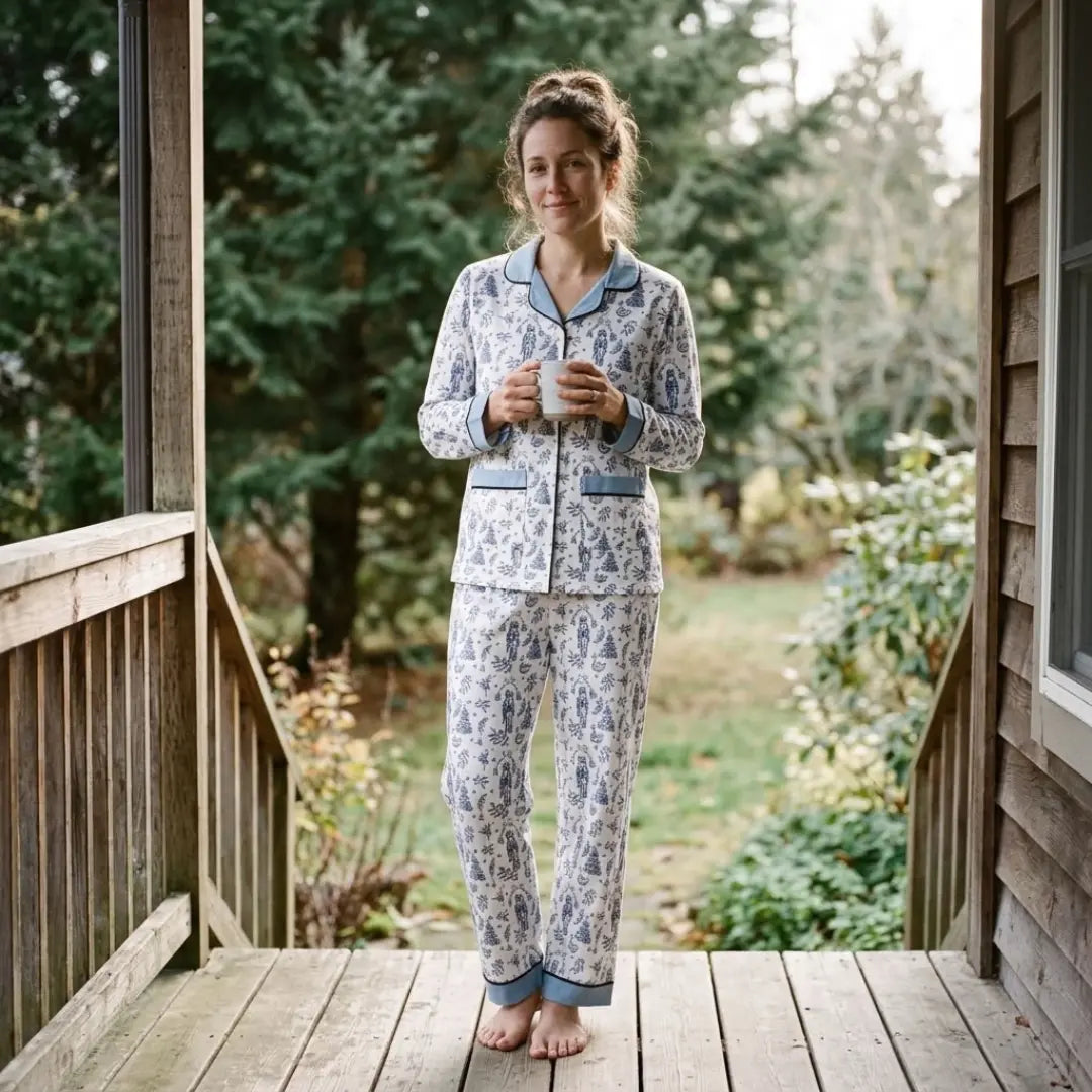Nutcracker 2-piece Long pajamas Winks Design Studio,LLC