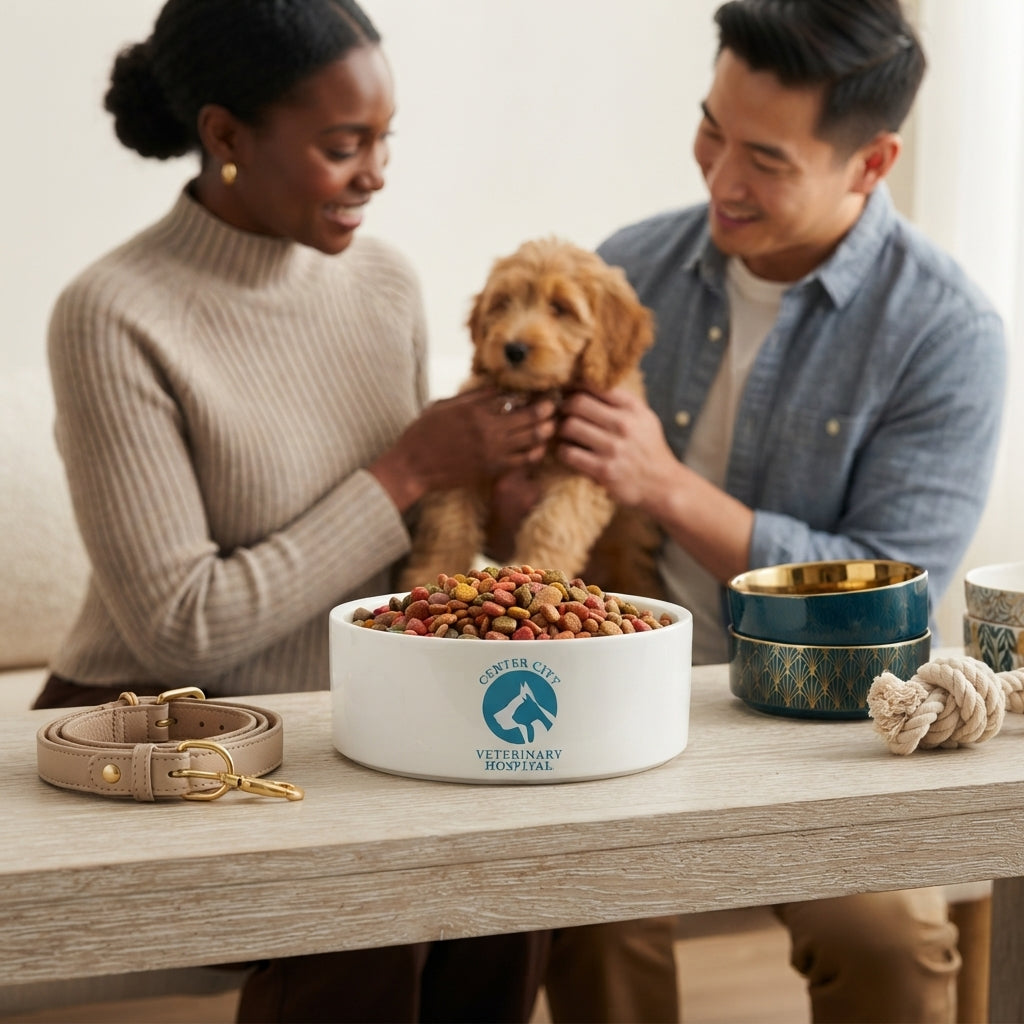 Center City Vet Dog Bowl