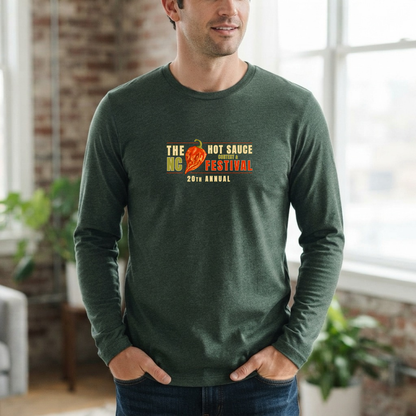 NC Hot Sauce Festival History Long Sleeve