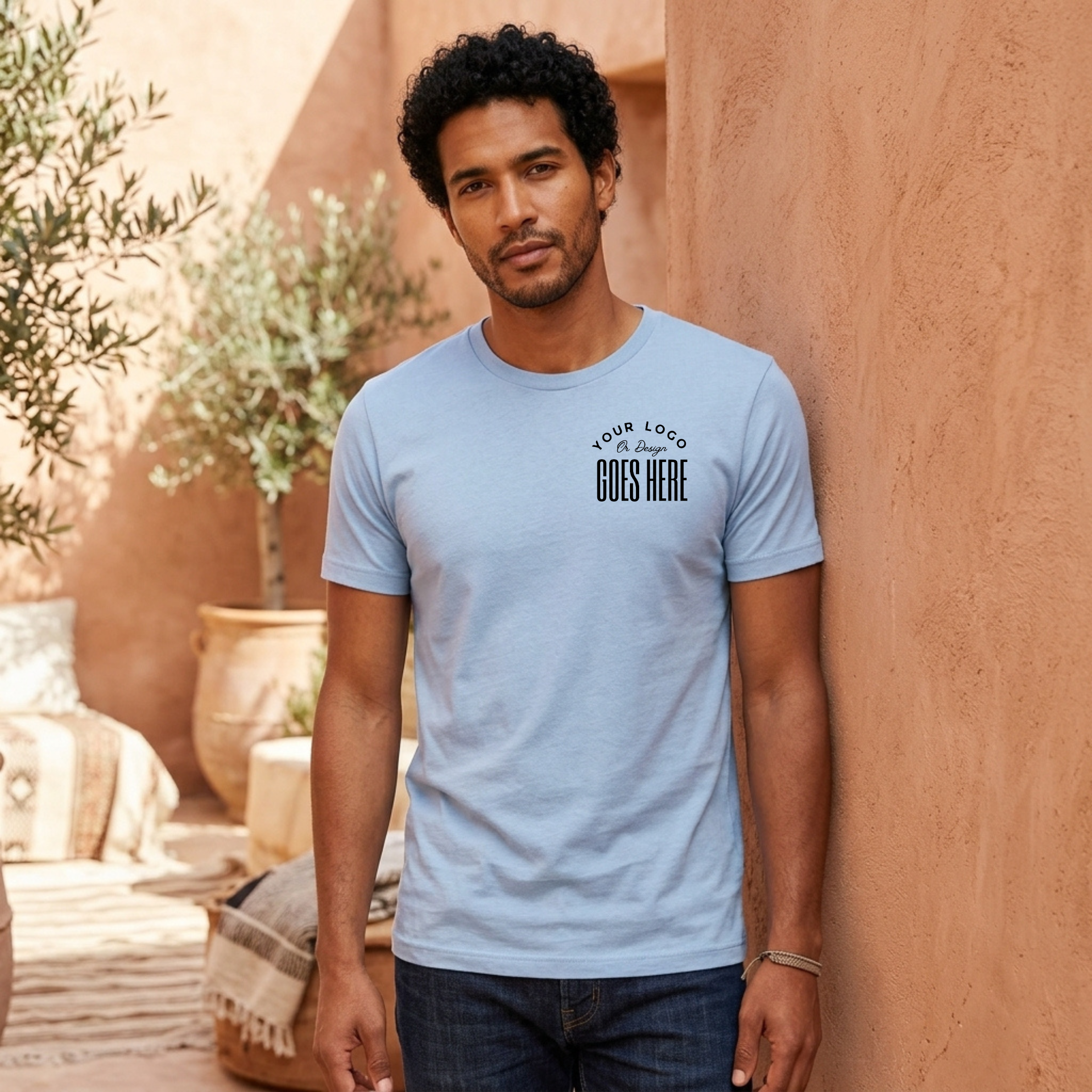 Custom Bella Canvas 3001 Unisex Jersey T-Shirt