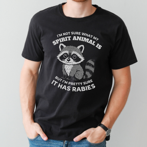 Funny Raccoon Spirit Animal T-Shirt - Winks Design Studio,LLC