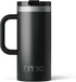 Custom engraved 16oz RTIC travel mug by Winks Design Studio, LLC, featuring a sleek stainless steel drinkware design.