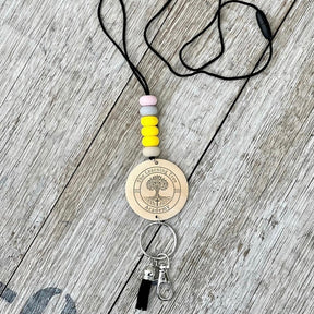 Custom Silicone Pencil Bead Lanyard - Winks Design Studio,LLC