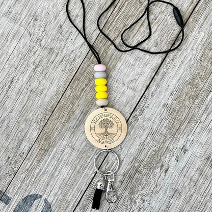 Custom Silicone Pencil Bead Lanyard - Winks Design Studio,LLC