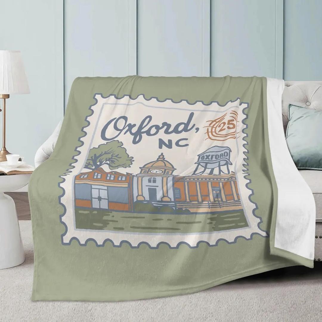 Oxford Landmark Fleece Blanket