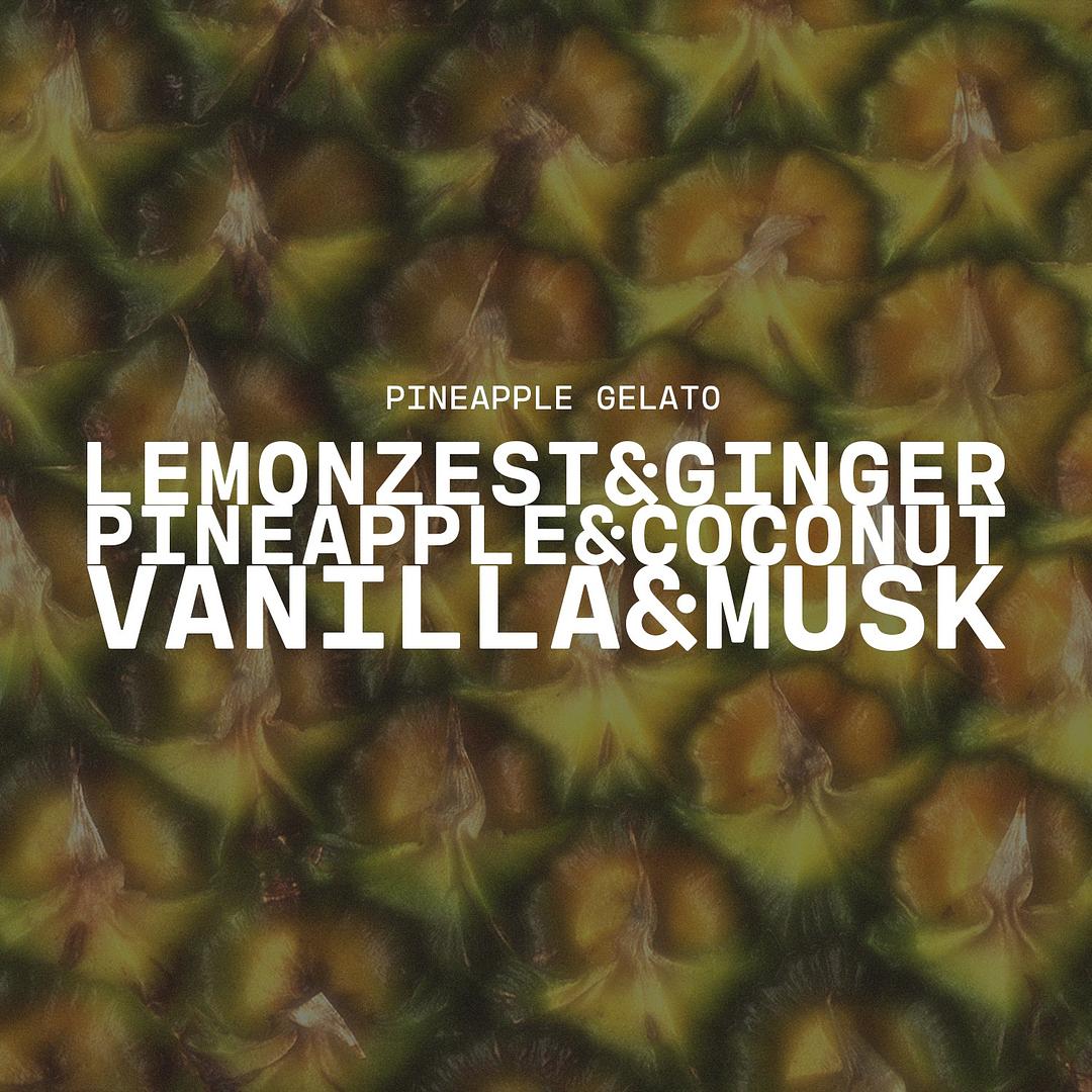 Milkhouse Candle 16oz Butter Jar Candle: Pineapple Gelato