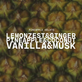 Milkhouse Candle 16oz Butter Jar Candle: Pineapple Gelato