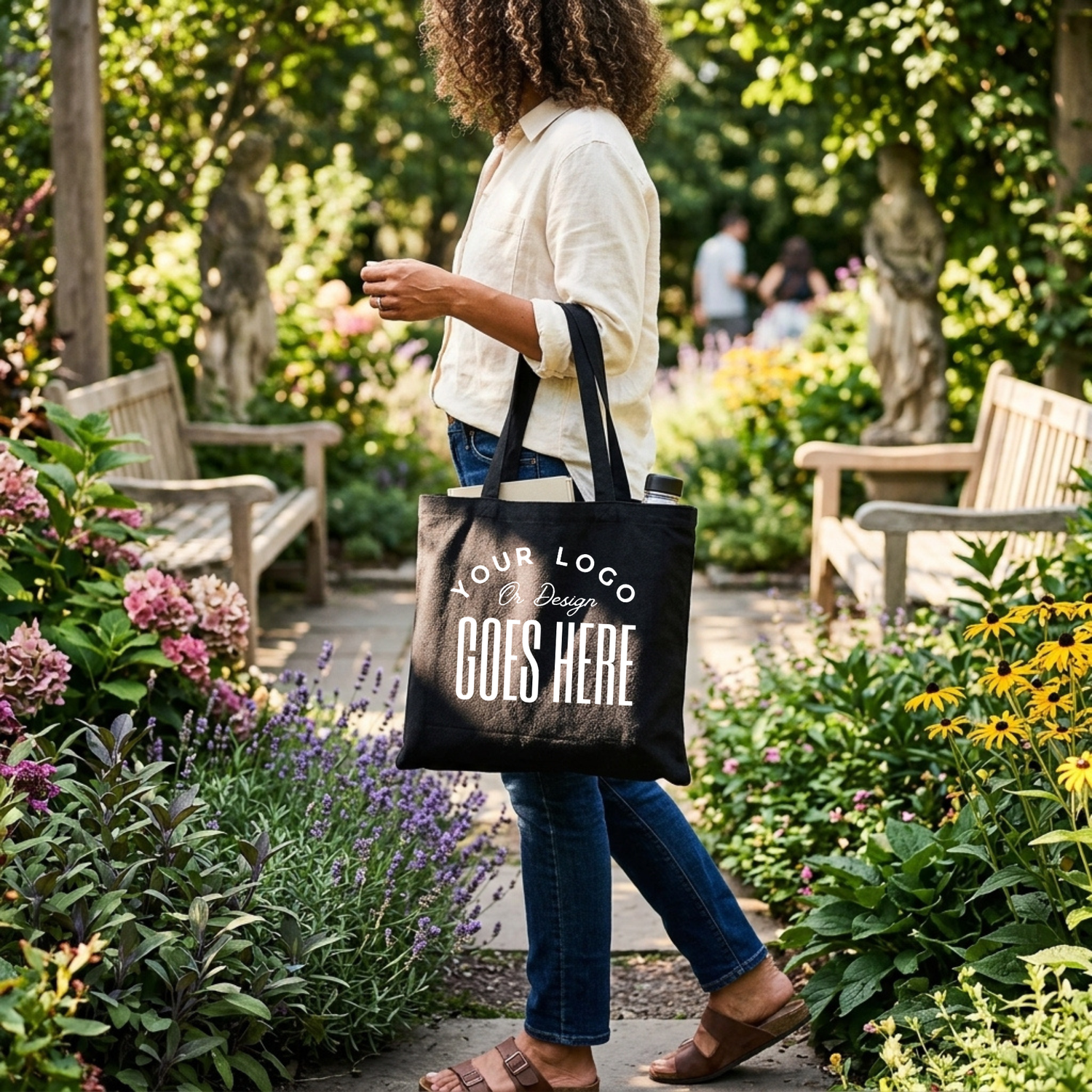 Custom Liberty Bags Branson Bargain Canvas Tote