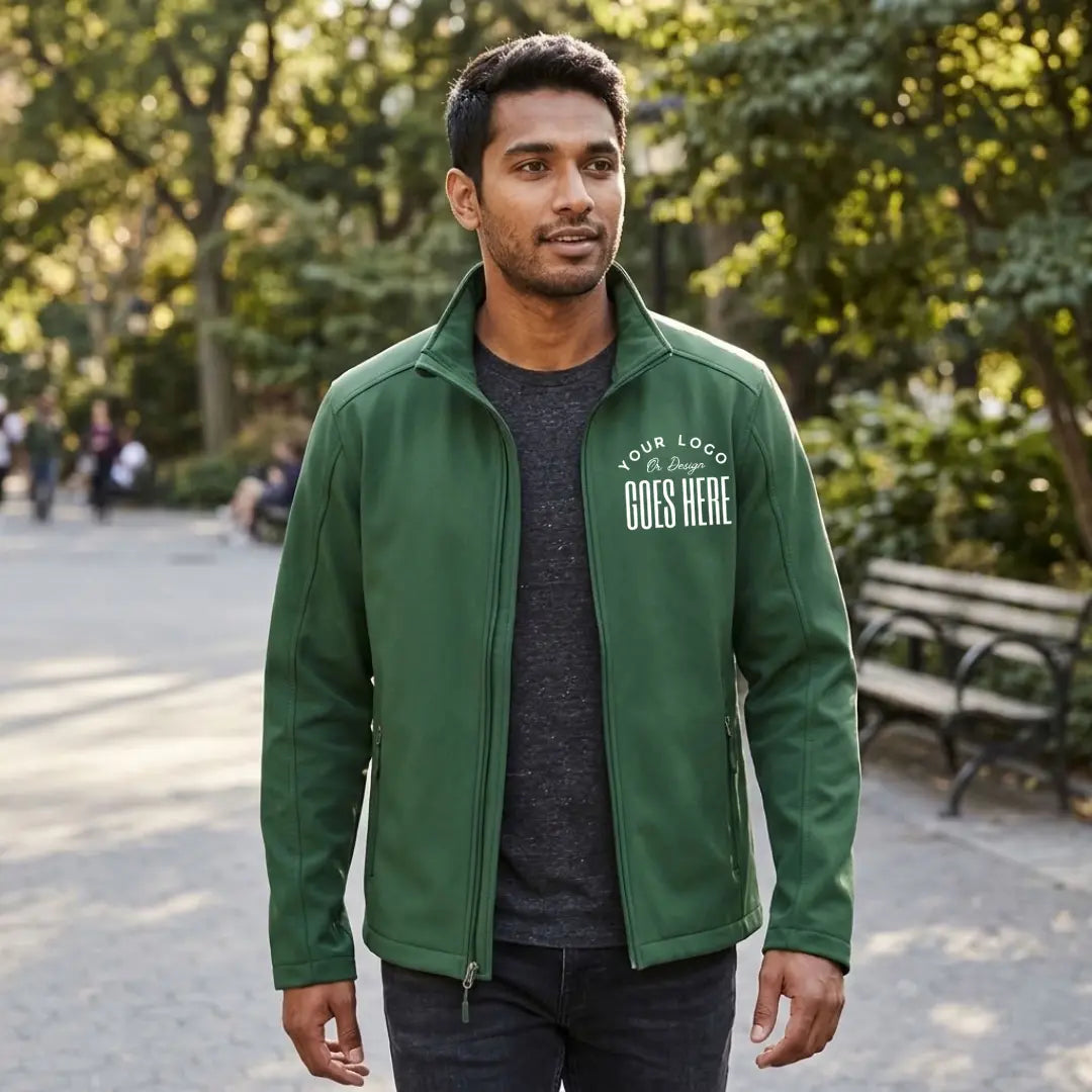 Port Authority Core Soft Shell Jacket | Custom Unisex Zip-Up Jacket Winks Design Studio,LLC