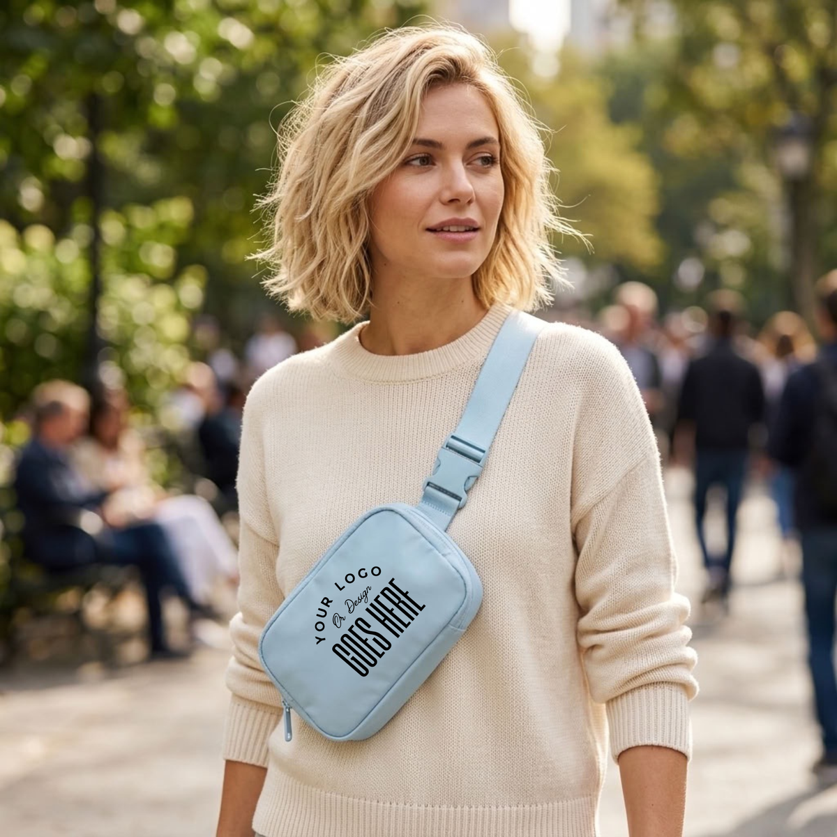 Custom Comfort Colors Explorer Sling Bag - Winks Design Studio,LLC