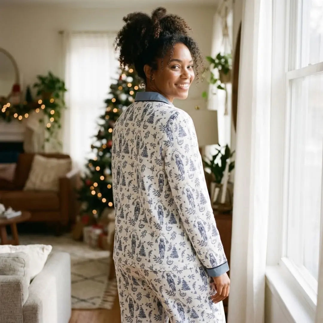 Nutcracker 2-piece Long pajamas Winks Design Studio,LLC