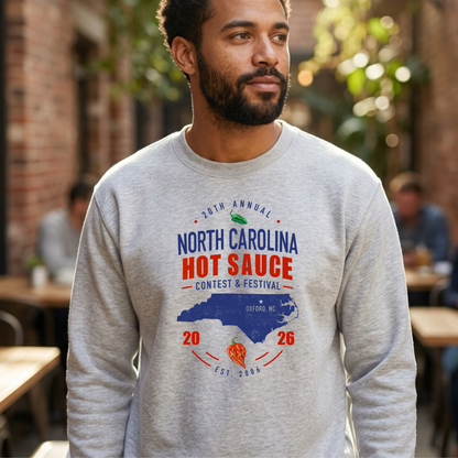 NC Hot Sauce Festival Carolina Classic Crewneck