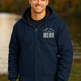 Custom CornerStone Duck Cloth Hooded Work Jacket - Winks Design Studio,LLC