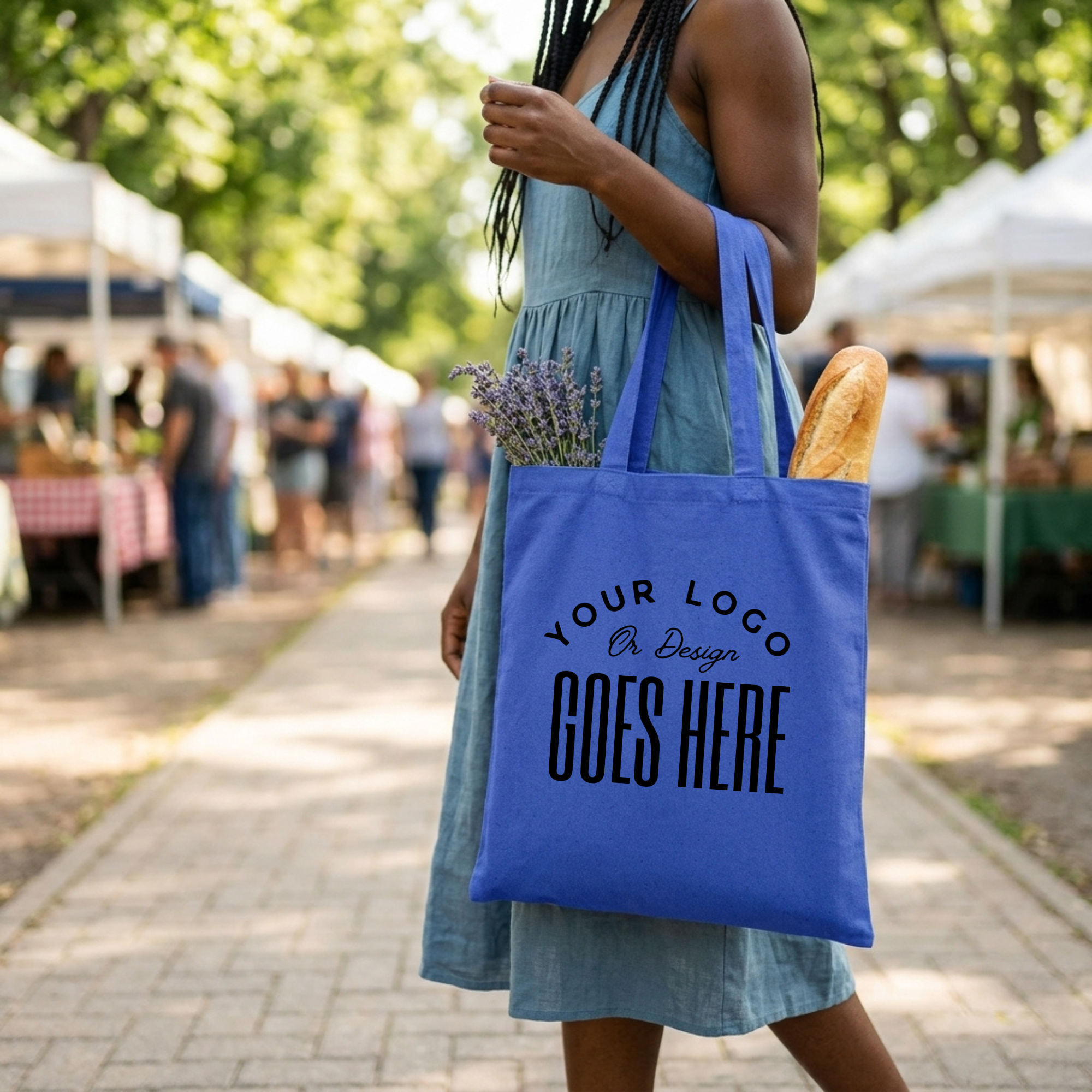 Custom Liberty Bags Branson Bargain Canvas Tote