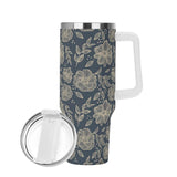 Midnight Garden 40oz Stainless Steel Tumbler