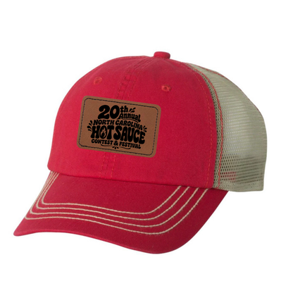 NC Hot Sauce Festival Bubble Letter Trucker Hat