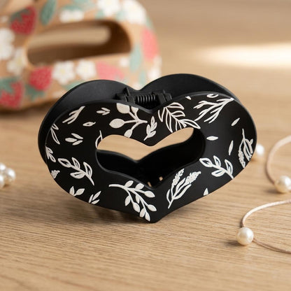 Sage and Stem Heart Claw Clip - Winks Design Studio,LLC