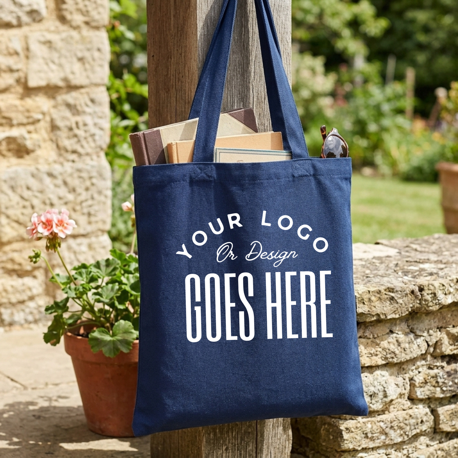 Custom Liberty Bags Branson Bargain Canvas Tote