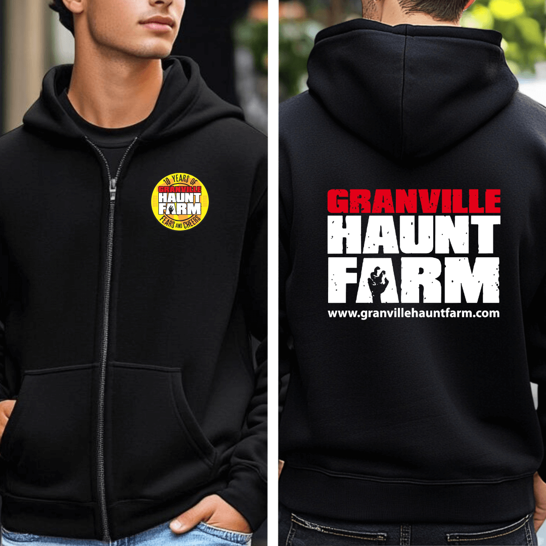 Granville Haunt Farm Front Zip Hoodie