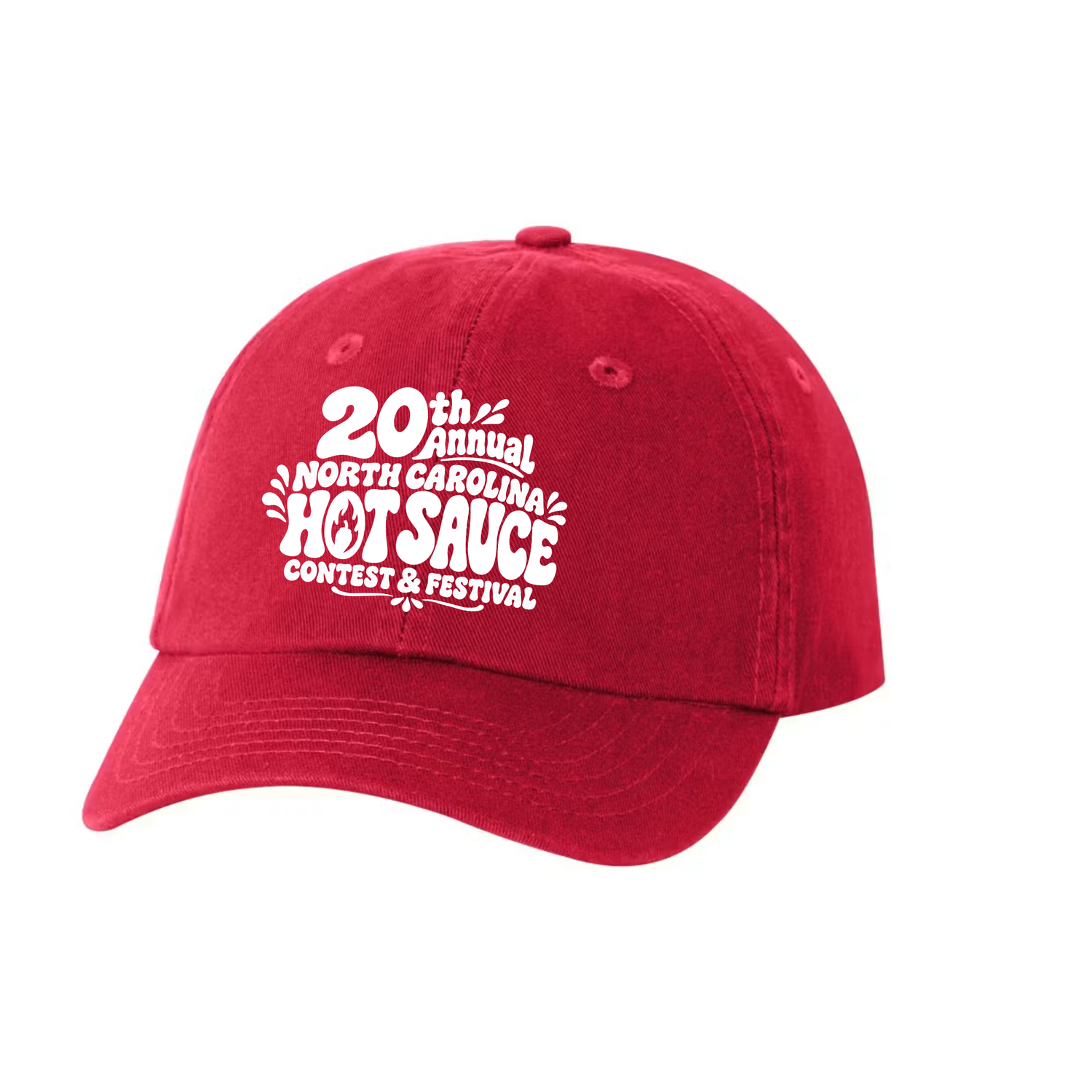 NC Hot Sauce Festival Bubble Twill Hat