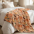 Pumpkin Patch Fall Themed Blanket 80x60 | Cozy Fleece Throw - Winks Design Studio,LLC