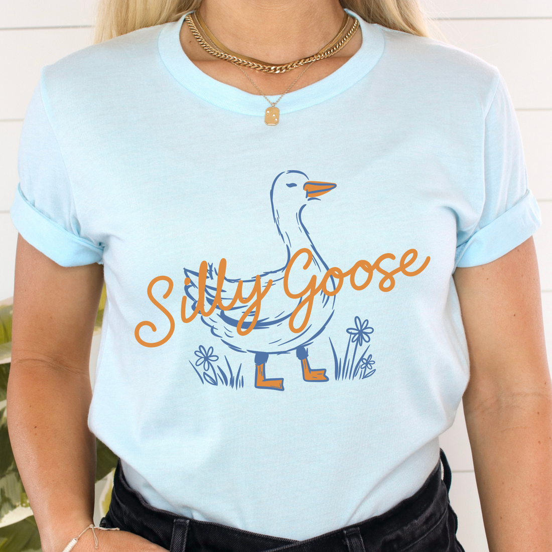 Silly Goose Graphic Tee - Winks Design Studio,LLC