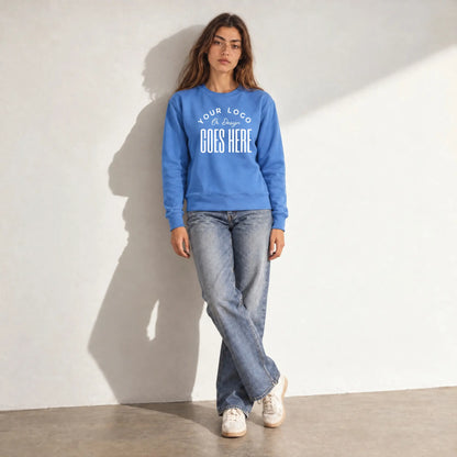 Custom Unisex Comfort Colors Crewneck Sweatshirt