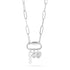 18K Gold Carabiner Love Charm Necklace - Winks Design Studio,LLC