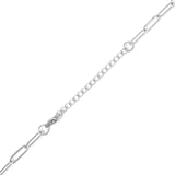 18K Gold Carabiner Love Charm Necklace