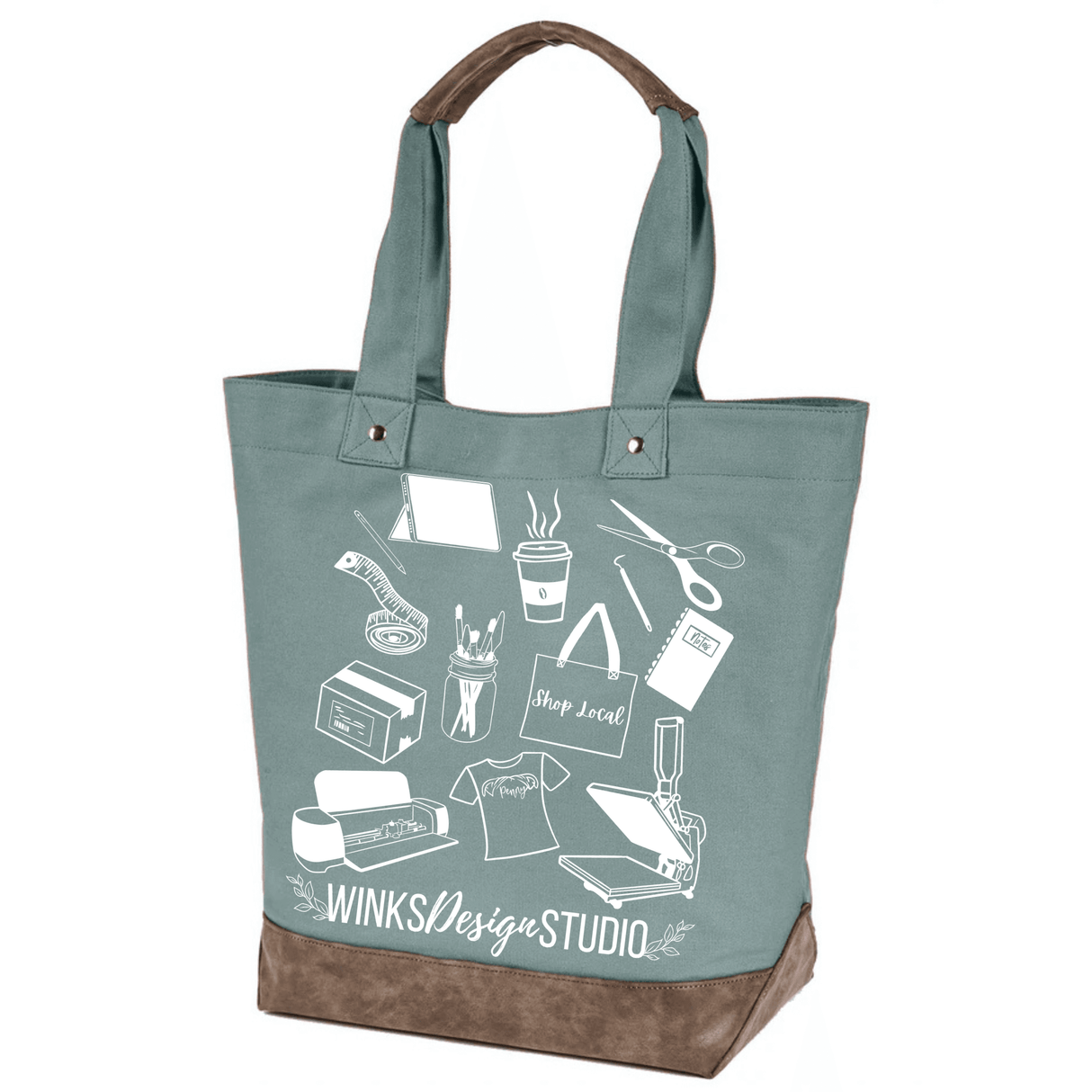 WDS Canvas Resort Tote - Winks Design Studio,LLC