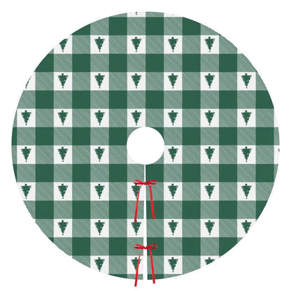 Buffalo Check Christmas Tree Skirt - Winks Design Studio,LLC